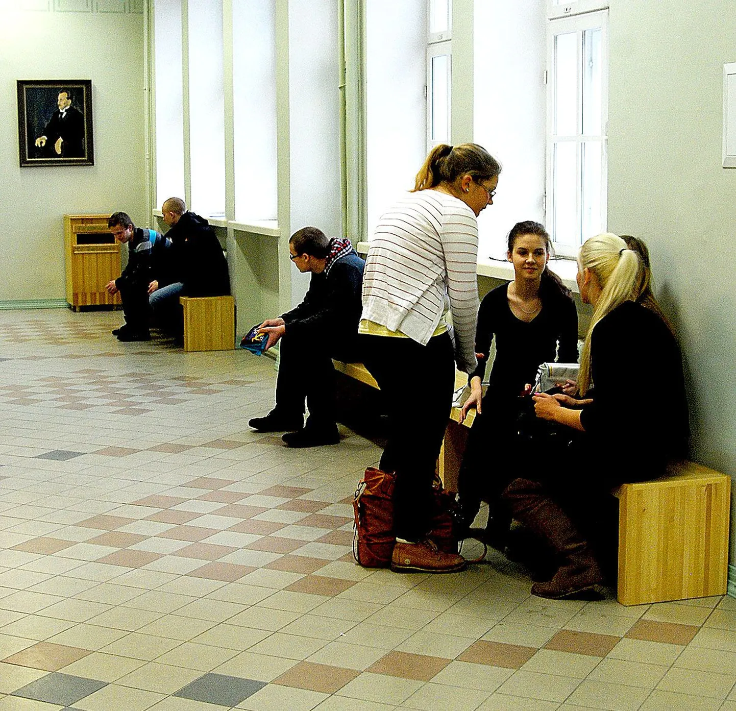 Miina Härmas käis eile katsetel ligi 300 õpilast, paarsada tulevad veel ka täna.