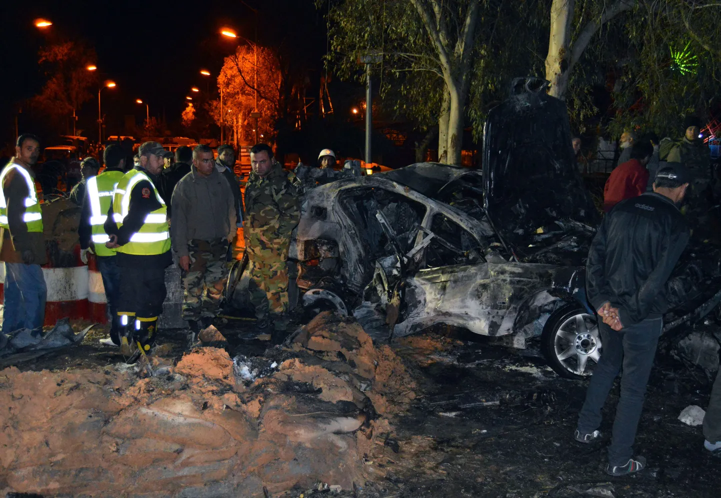 Hermeli autopommirünnaku sündmuspaik