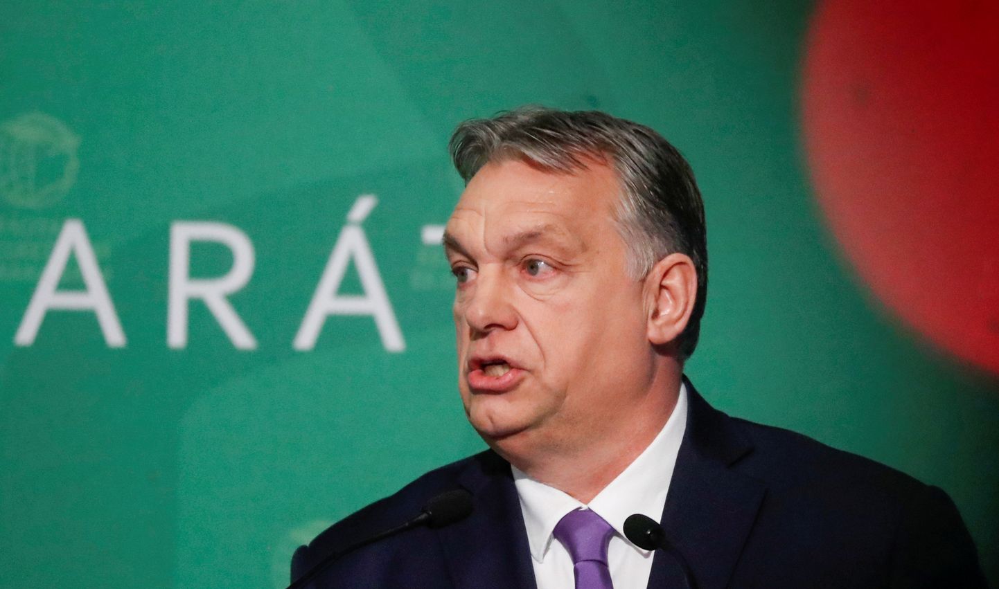 Ungari peaminister peaminister Viktor Orbán.