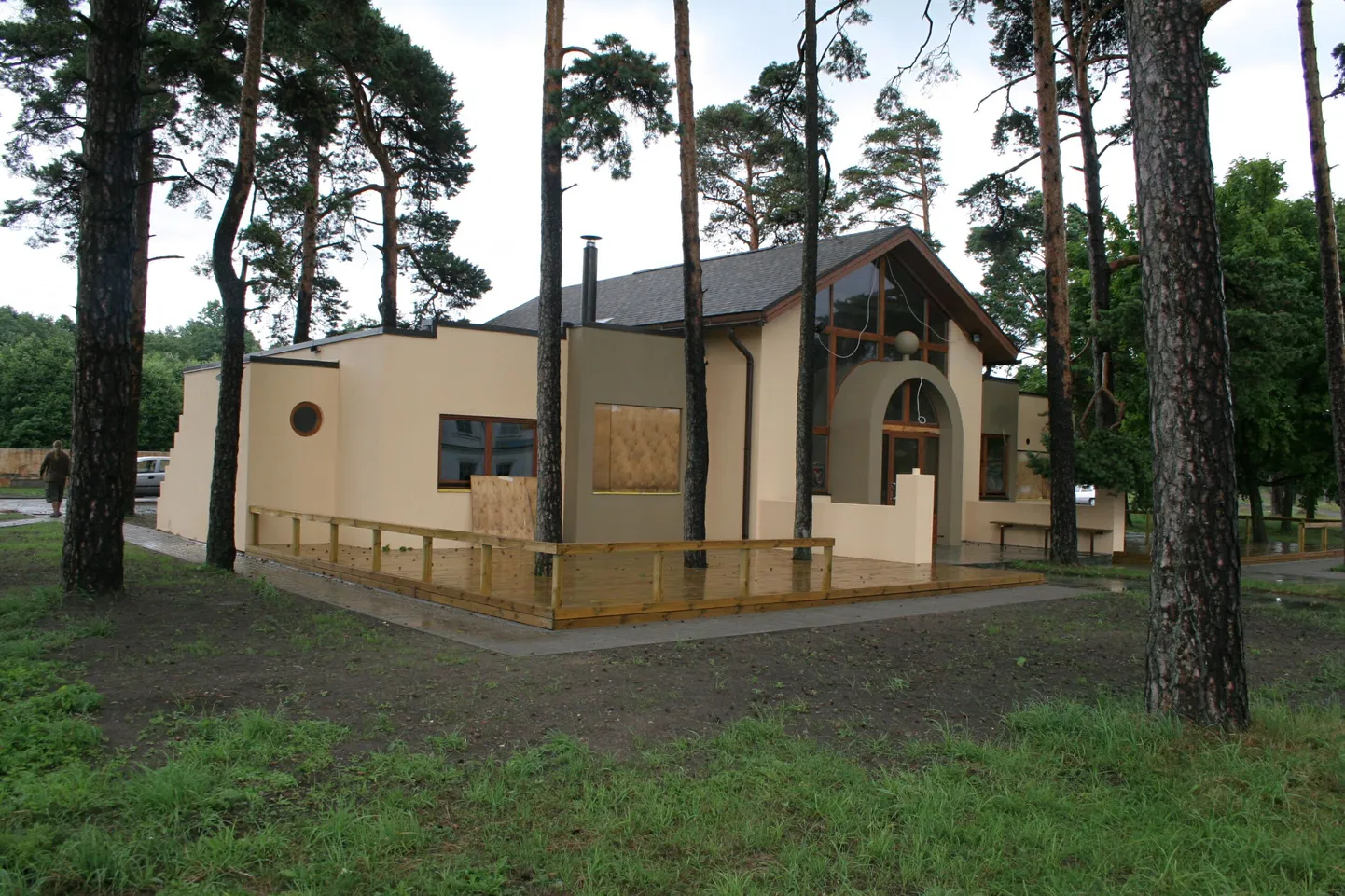 Pärnu raudteejaam Raekülas.