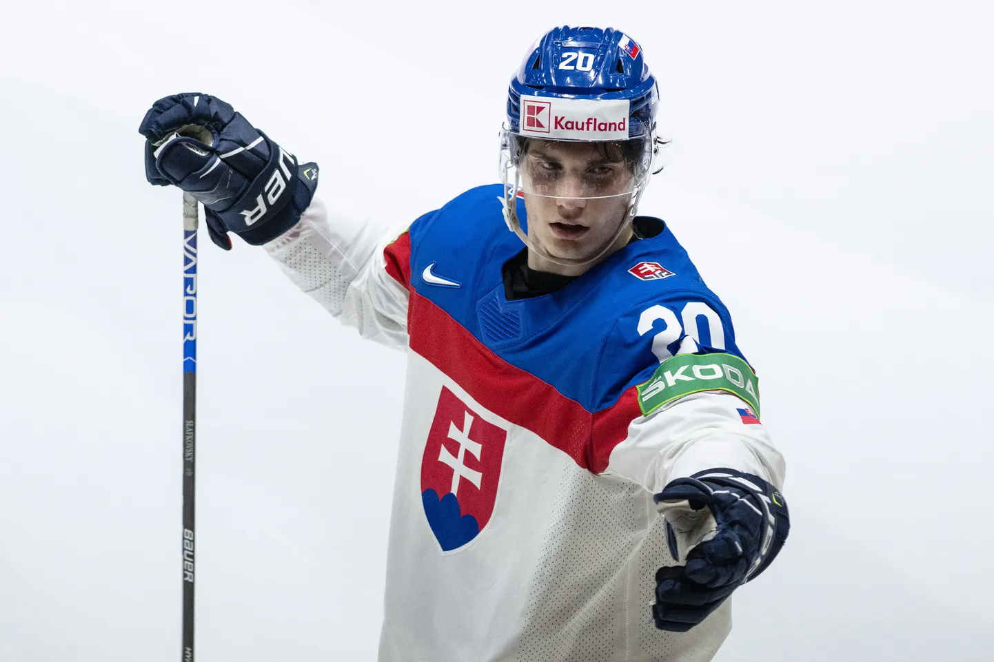 Slovākijas hokejists Jurajs Slafkovskis