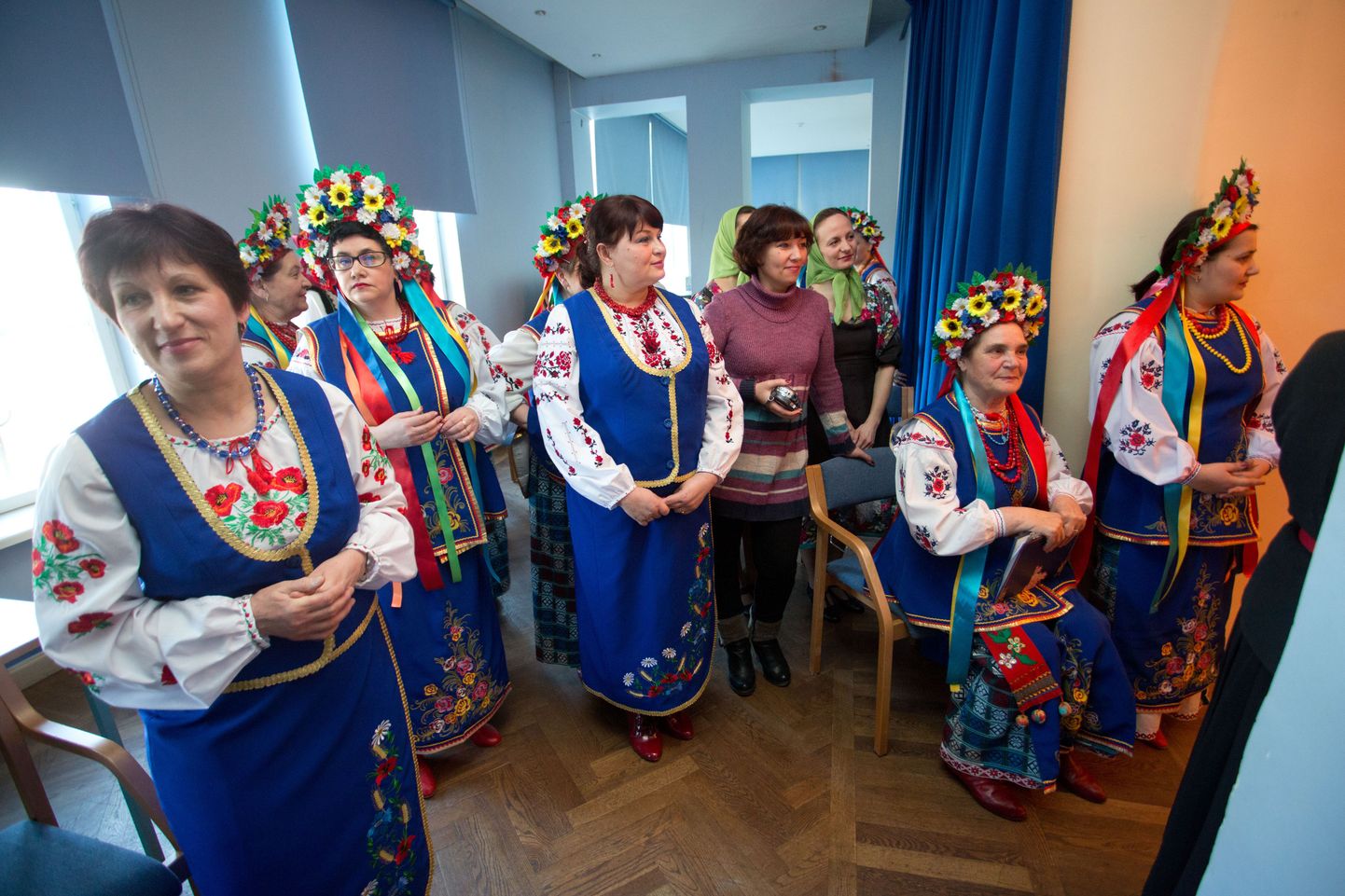 Ukraina kaasmaalaskond Barvinok annab kontserdi.