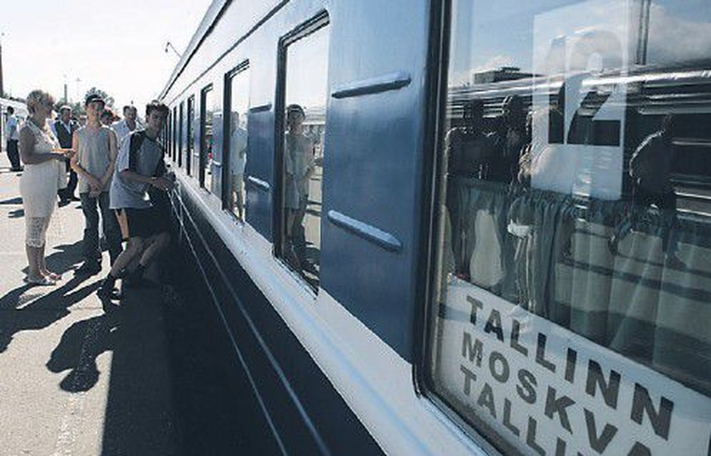 Поезд Таллинн — Москва. Иллюстративное фото.