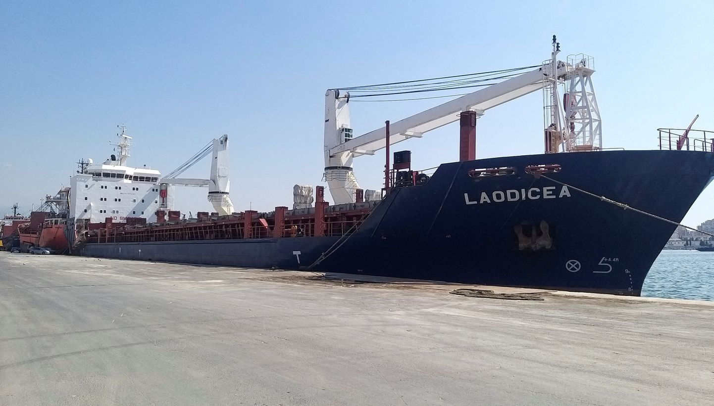 Laev «Laodicea» Tripoli sadamas Põhja-Liibanonis.