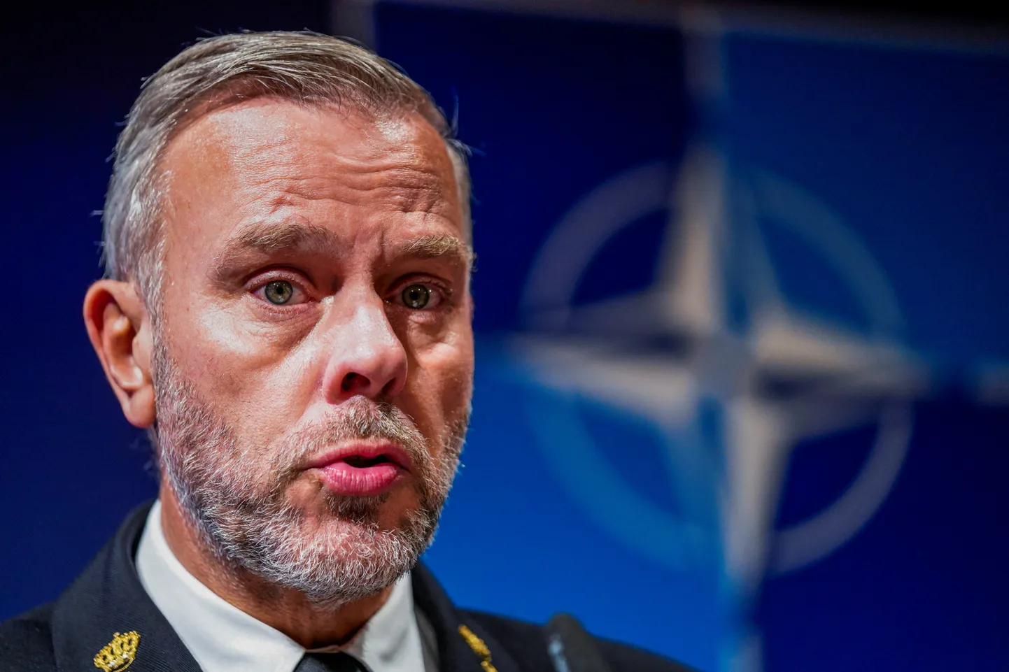 NATO sõjalise komitee esimees admiral Rob Bauer.