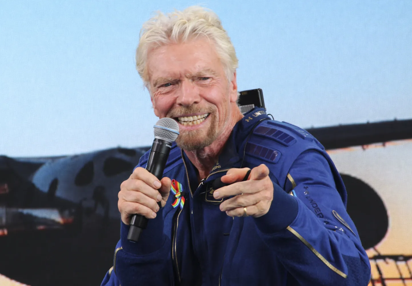 Ettevõtja Richard Branson.