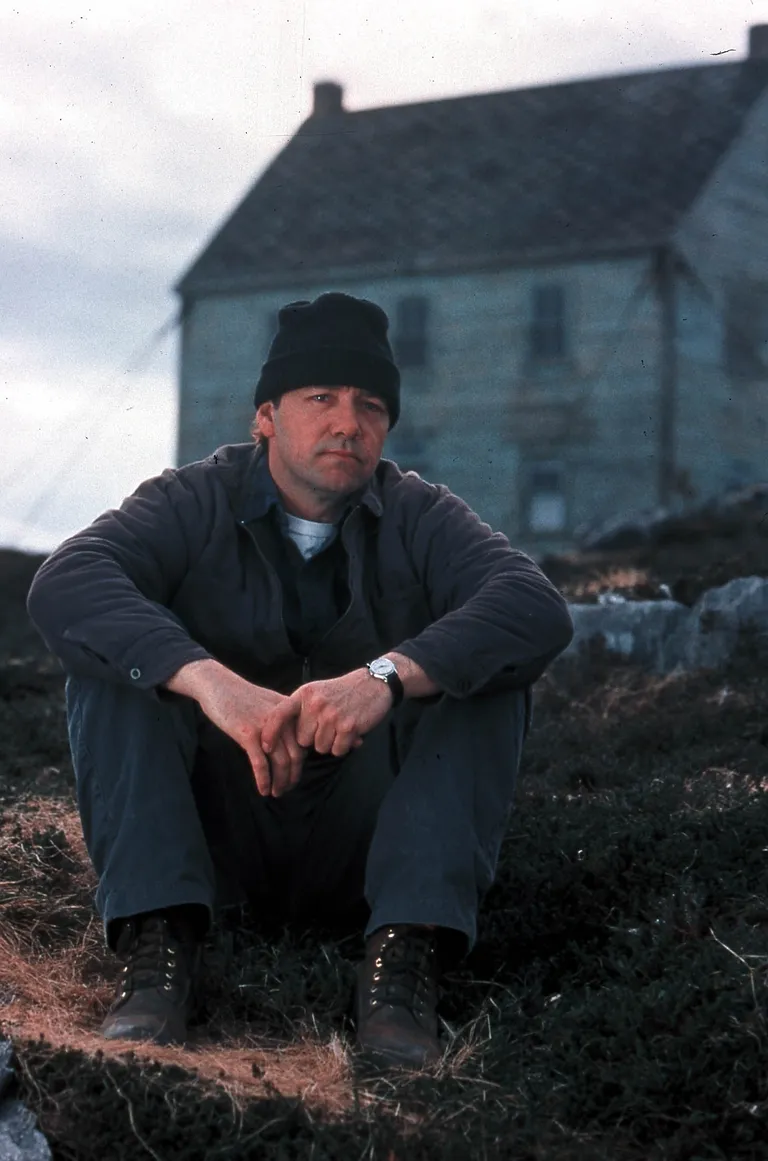 Kaader 2001. aasta filmist «The Shipping News». Pildil Kevin Spacey