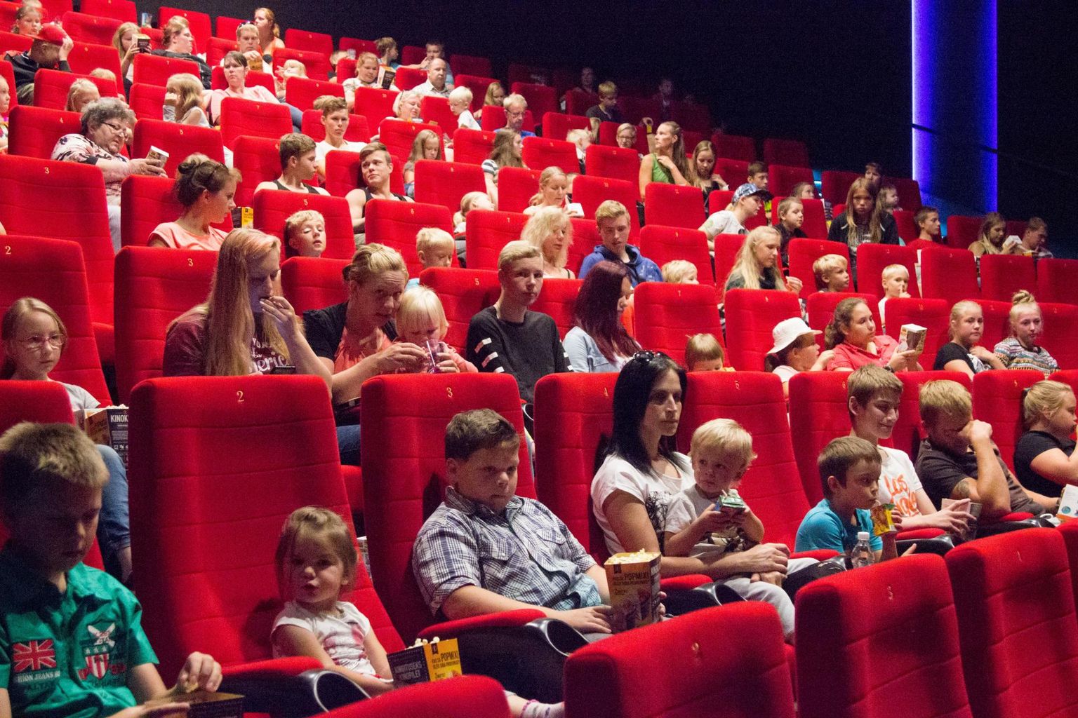 Viljandi Centrumi kinos on lastele palju meelepärast.